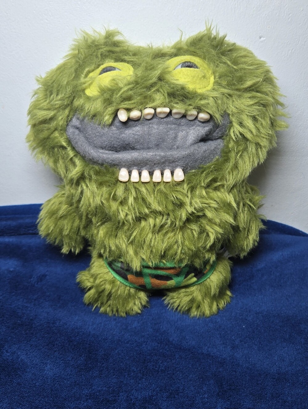 Fuggler Funny Ugly Monster Budgie Fuggler Count Underoo McGoo Green Camo